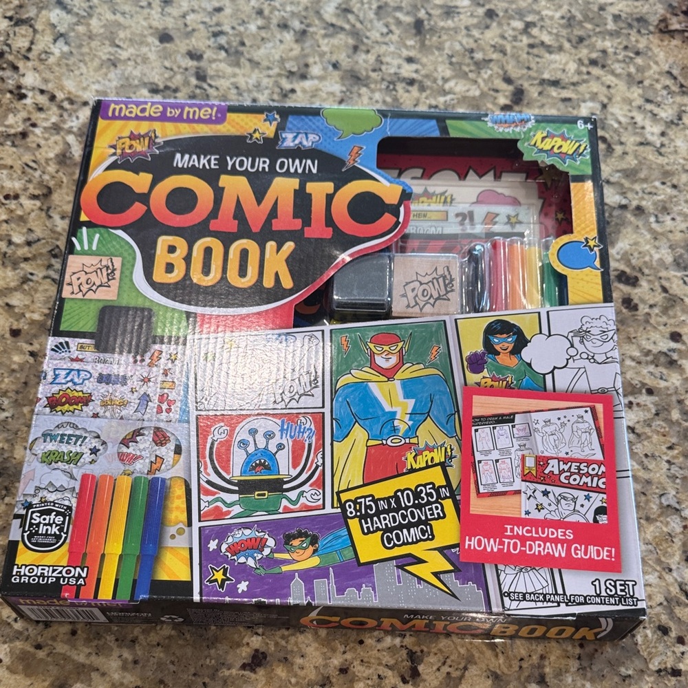 Make Your Own Comic Book Kit